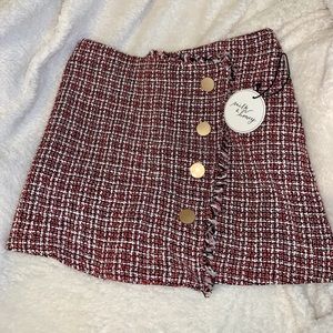 Plaid Mini Skirt